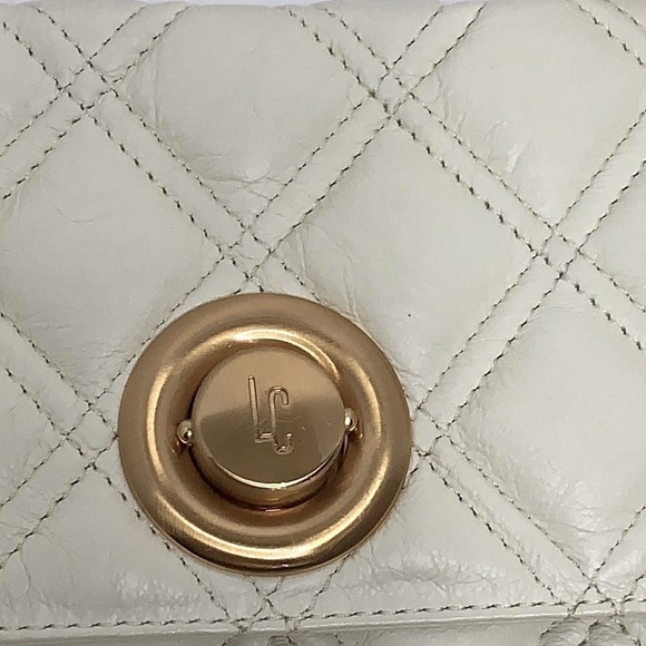 Lenny e cia quilted leather shoulder/crossbody bag - Picture 6 of 11